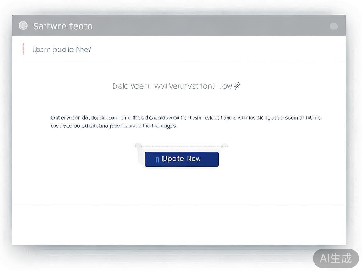 若有最新版本，软件会提示“发现新版本，请立即更新”